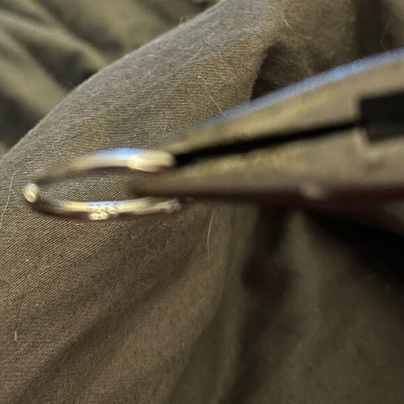 The Thin Beauty Ring adjustable in 925 silver - Picture 8 of 9